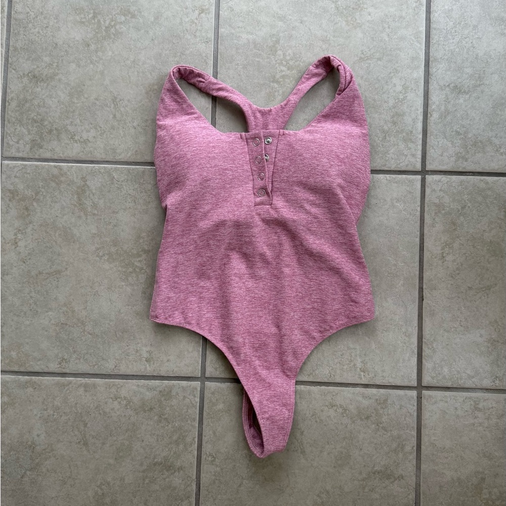 Bombshell Sportswear Pink Bodysuit